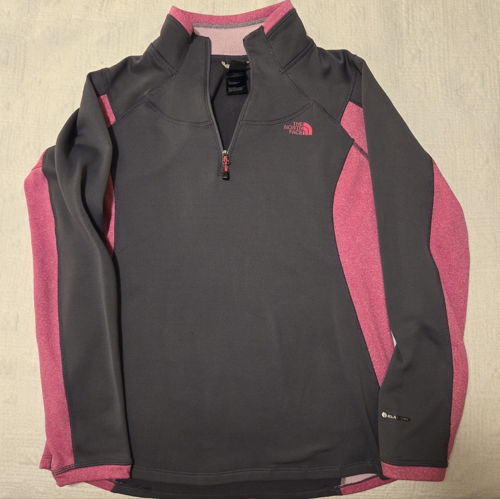 The North Face quarter zip pullover